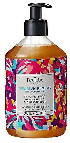 Flüssigseife mit Kokosöl - Baija Delirium Floral Body Soap — Bild N1