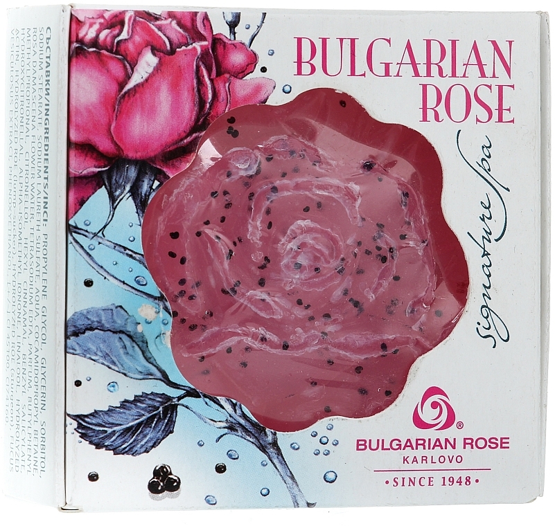 Glycerinseife Rosa - Bulgarian Rose Signature Spa Soap — Bild N1