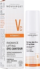 Augenkonturcreme für strahlende Haut mit Lifting-Effekt und Vitamin C - Novexpert Vitamin C Radiance Lifting Eye Contour — Bild N2