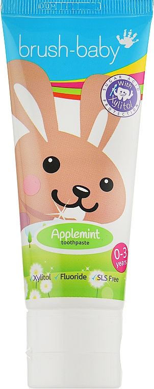 Kinderzahnpasta Applemint 0-3 Jahre - Brush-Baby Toothpaste — Bild N1