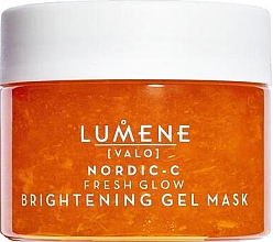 Düfte, Parfümerie und Kosmetik Erfrischende und exfolierende Gesichtsgel-Maske für strahlende Haut - Lumene Valo Nordic-C Fresh Glow Brightening Gel Mask