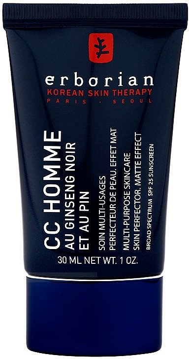 Multifunktionale CC Creme für Männer LSF 25 - Erborian CC Homme Multi-Purpose Skincare — Bild N1