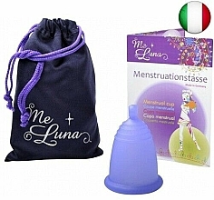Menstruationstasse Größe L dunkelviolett - MeLuna Sport Menstrual Cup Ball — Bild N1