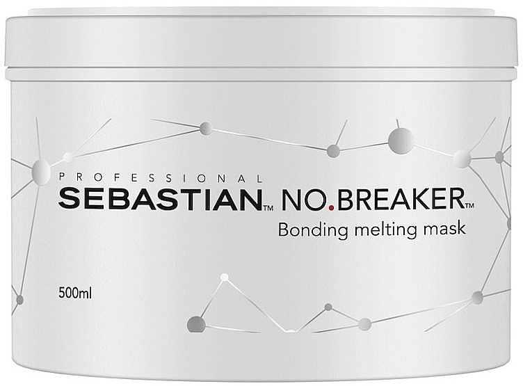 Regenerierende Haarmaske - Sebastian Professional No.Breaker Bonding Melting Mask  — Bild N2