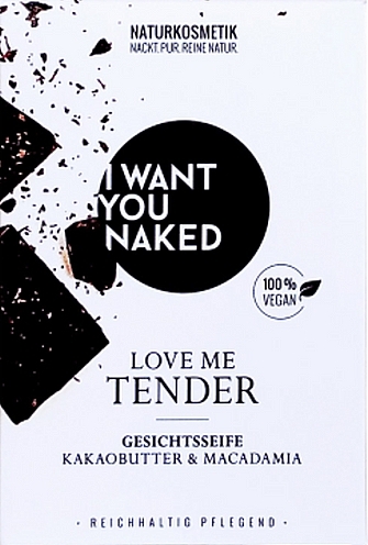 Gesichtsseife Kakaobutter & Macadamia - I Want You Naked Love Me Face Soap  — Bild N1