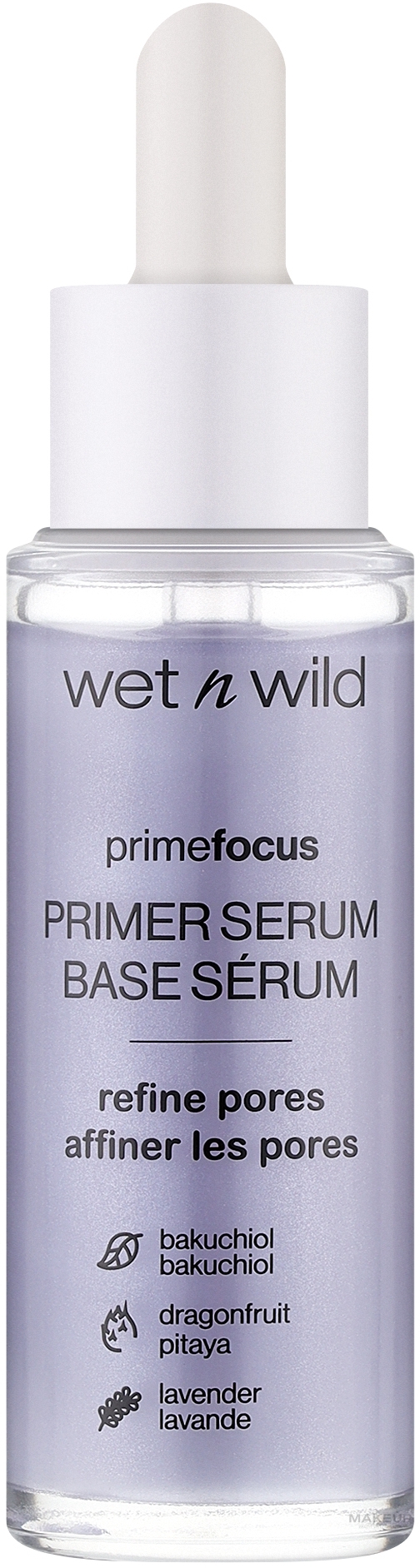 Gesichtsserum-Primer - Wet N Wild Prime Focus Primer Serum Refine Pores — Bild 30 ml