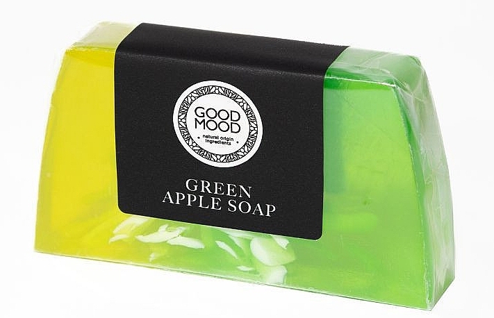 Glycerinseife Grüner Apfel - Good Mood Green Apple Soap  — Bild N1