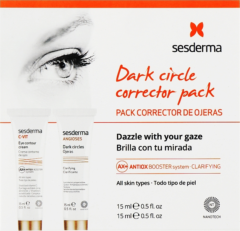 Gesichtspflegeset - SesDerma Laboratories Anti-Dark Circles Kit  — Bild N1