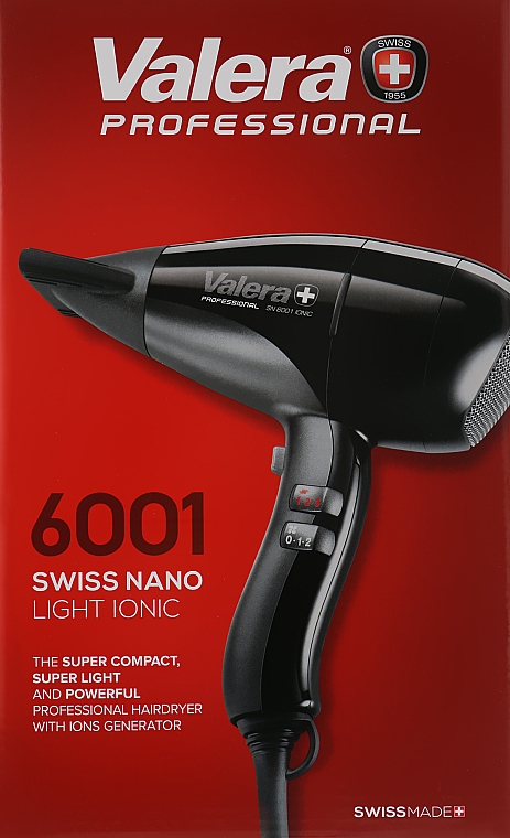 Professioneller Haartrockner - Valera Swiss Nano 6001 Light — Bild N2