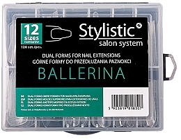Falsche Fingernägel - Claresa Stylistic Salon Sistem Dual Form Ballerina  — Bild N1