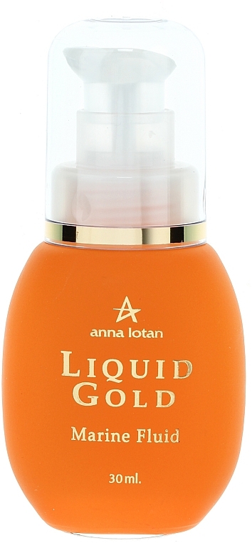 Feuchtigkeitsspendendes Gesichtsfluid mit Meeresalgenextrakt - Anna Lotan Liquid Gold Marine Fluid — Bild N2