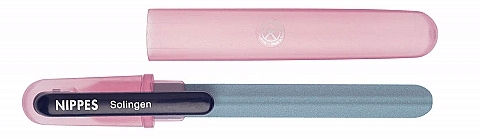 Keramik-Nagelfeile im Etui - Nippes Solingen Nail File With Protective Cover  — Bild N1