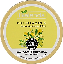 Feuchtigkeitsspendende und straffende Körpermousse - Bielenda Bio Vitamin C — Bild N1