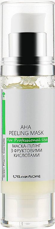 Peeling-Gesichtsmaske mit Fruchtsäure - Green Pharm Cosmetic Peeling Masks — Bild N1