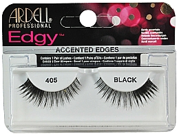 Düfte, Parfümerie und Kosmetik Künstliche Wimpern - Ardell Edgy Lash 405 Black