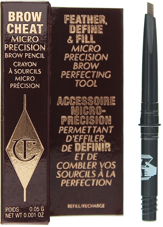 Augenbrauenstift - Charlotte Tilbury Brow Cheat Micro Precision Brow Pencil — Bild N2