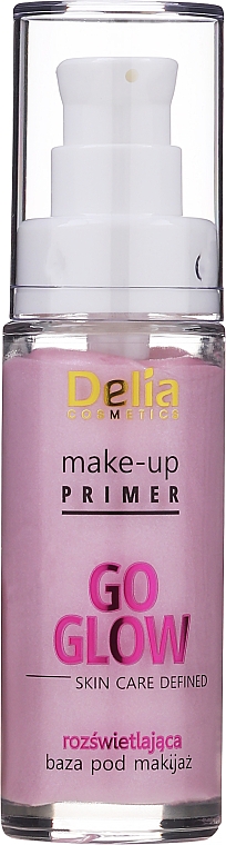 Make-up Base für strahlenden Teint - Delia Cosmetics Go Glow Face Primer