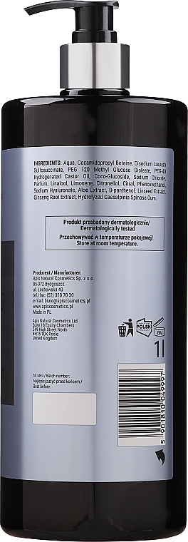 Duschgel für Männer - Apis Who's The Boss Energizing Body Wash 3 In 1 — Bild N2