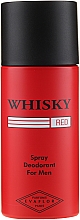 Düfte, Parfümerie und Kosmetik Evaflor Whisky Red For Men - Deospray 