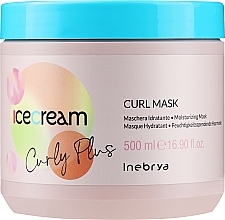 Düfte, Parfümerie und Kosmetik Feuchtigkeitsspendende Haarmaske für lockiges Haar - Inebrya Ice Cream Curl Plus Curl Mask