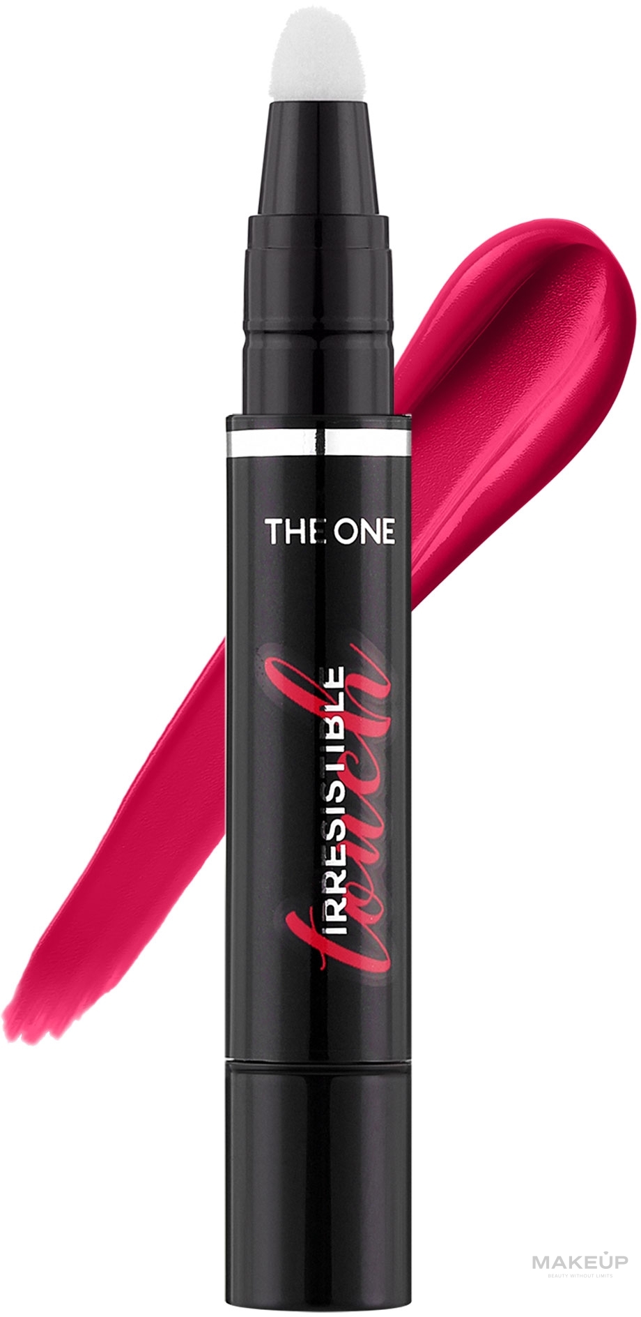 Glänzender Lippestift mit Schwamm-Applikator - Oriflame THE ONE Irresistible Touch High Shine Lipstick — Bild Magnetic Red