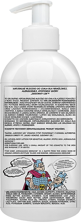 Körpermilch für Kinder für empfindliche Haut - 4Organic Natural Body Milk For Sensitive Skin — Bild N2