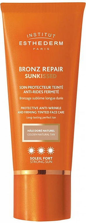 Tonisierende Gesichtscreme - Institut Esthederm Bronz Repair Sunkissed Moderate Sun*** — Bild N1