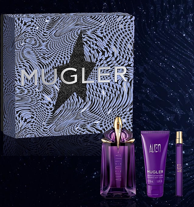 Mugler Alien - Duftset (Eau de Parfum 60ml + Eau de Parfum 10ml + Körperlotion 50ml)  — Bild N2