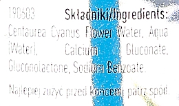 50% Blütenwasser-Toner Kornblume - Lirene Cornflower Hydrolate — Bild N3