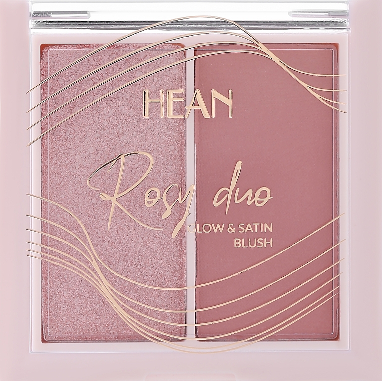 Gesichtsrouge - Hean Rosy Duo Glow & Satin Blush — Bild N14