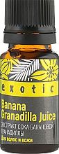 Düfte, Parfümerie und Kosmetik Bananen-Granadilla-Saft-Extrakt zur Intensivierung von Haar-, Haut- und Körperpflegeprodukten - Pharma Group Laboratories
