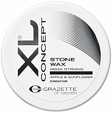 Düfte, Parfümerie und Kosmetik Mattes Haarwachs mit Sonnenblumen- und Apfelextrakt - Grazette XL Concept Stone Wax
