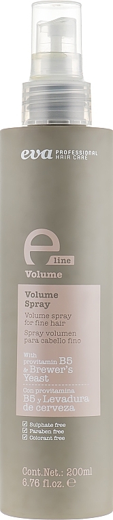 Haarspray für mehr Volumen - Eva Professional E-line Volume Spray — Bild N1