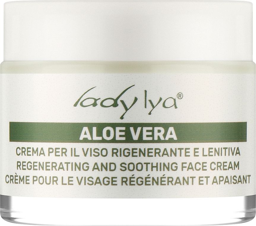 Beruhigende Gesichtscreme mit Aloe Vera - Lady Lya Face Cream — Bild N1