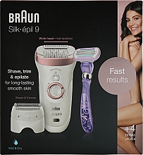 Düfte, Parfümerie und Kosmetik Epilierer - Braun Silk Epil 9 SES 9/870