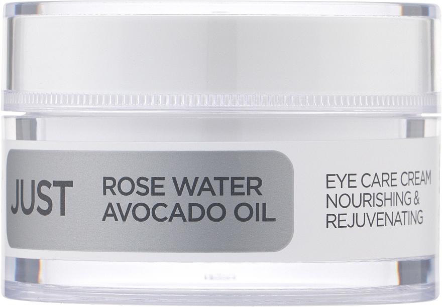 Nährende und verjüngende Creme für die Augenpartie mit Avocadoöl und Rosenwasser - Revox Just Water Rose Avocado Oil Eye Cream — Bild N1