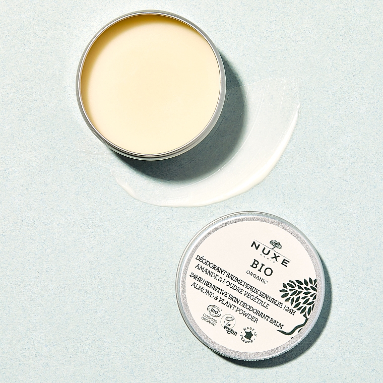 Deo-Basam für empfindliche Haut mit Pflanzenpulvern, Mandelöl und Orangenblütenduft - Nuxe Bio Organic 24HR Sensitive Skin Balm Deodorant — Bild N3