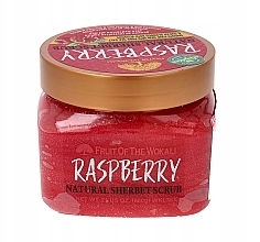 Natürliches Peeling-Sorbet Himbeeren - Wokali Natural Sherbet Scrub Raspberry — Bild N1
