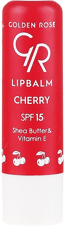 Lippenbalsam - Golden Rose Lip Balm Cherry SPF15 — Bild N2