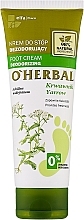 Düfte, Parfümerie und Kosmetik Desodorierende Fußcreme mit Schafgarbenextrakt - O'Herbal Deodorizing Foot Cream With Yarrow Extract