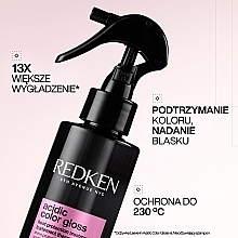 Hitzeschutzspray zum Schutz der Farbe und des Glanzes von coloriertem Haar - Redken Acidic Color Gloss Heat Protection Treatment — Bild N5