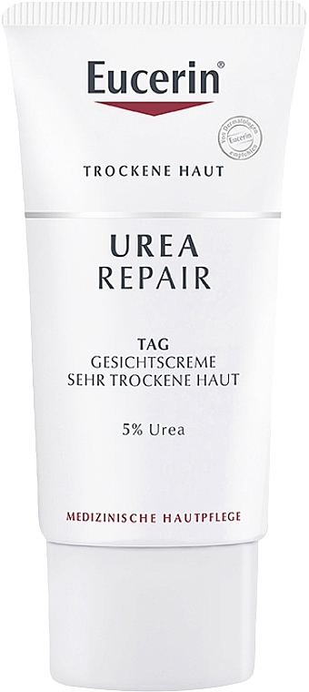 Feuchtigkeitsspendende Gesichtscreme - Eucerin Urea Repair Tag Creme 5% Urea  — Bild N2