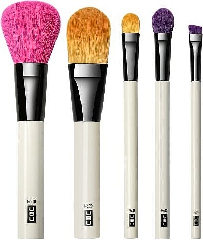 Make-up Pinselset 5 St. - UBU Famous Five 5 Piece Brush Kit — Bild N2