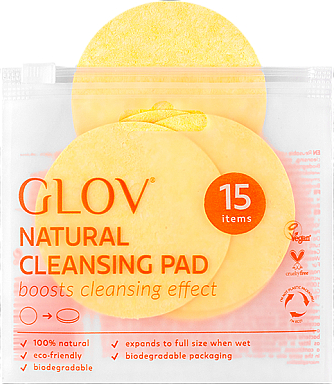 Wiederverwendbare Pads zum Abschminken - Glov Natural Cleansing Pad — Bild N1