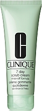 Wasserlösliches Creme-Peeling für das Gesicht - Clinique 7 Day Scrub Cream Rinse-Off Formula — Foto N1