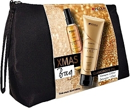 Set - Indola Glamorous Oil Xmas Bag (shmp/250ml + spray/150ml + bag) — Bild N2