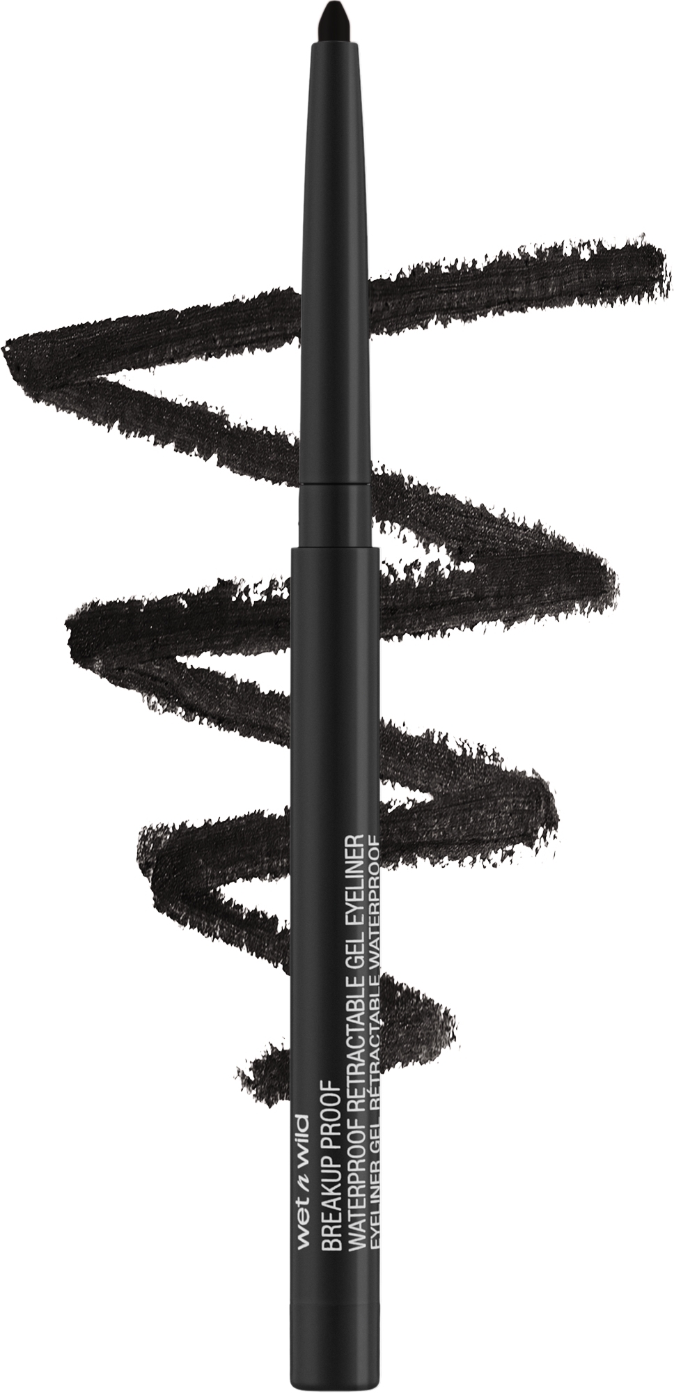 Kajalstift - Wet N Wild Megalast Retractable Eyeliner — Bild Black