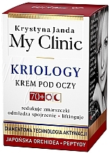 Düfte, Parfümerie und Kosmetik Creme für die Augenpartie 70+ - Janda My Clinic Kriology Eye Cream 70+