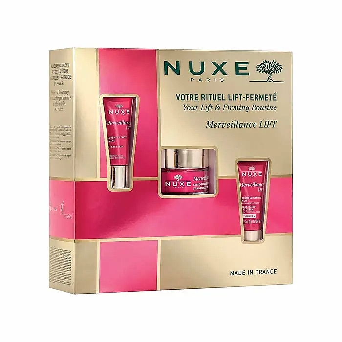 Set - Nuxe Merveillance Anti-Ageing Power Giftboxes (f/cr/50ml + f/cr/15ml + eye/cr/15ml) — Bild N1