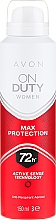 Düfte, Parfümerie und Kosmetik Deospray Antitranspirant - Avon On Duty Max Protection Antyperspirant